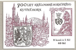 Czech Republic Tschechische Republik 2000 MNH **Mi 245 Sc 3112 Yv 237 700 Years Of Royal Mining Rights Kutna Hora.Stamp - Unused Stamps
