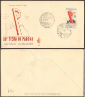 Fdc Venetia Ts 1952 147 XXX Fiera Di Padova - Sonstige & Ohne Zuordnung