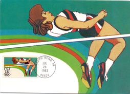 USA  SOUTH BEND 1983 MAXIMUN POST CARD  (SET160278) - Cartoline Maximum
