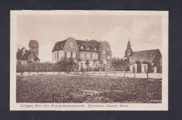 AK Solingen Prov. Fürsorge Erziehungsantalt  - Zöglingshaus Lazarett Kirche ( Wilh. Fuller ) - Solingen