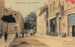 Fleury D'Aude - St Pierre La Mer     11      Avenue De St Pierre La Mer.  Café  (pli) - Altri & Non Classificati