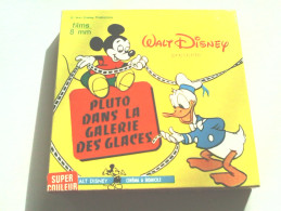 SUPER 8 - PLUTO DANS LA GALERIE DES GLACES - WALT DISNEY - Bobines De Films: 35mm - 16mm - 9,5+8+S8mm