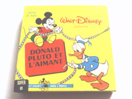 SUPER 8 - DONALD, PLUTO ET L AIMANT - WALT DISNEY - 35mm -16mm - 9,5+8+S8mm Film Rolls