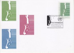 United Nations Vienna 2001  Dag Hammerskjold 1v  Maxicard (32222) - Maximumkarten