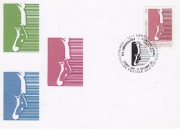 United Nations Geneva 2001  Dag Hammerskjold 1v  Maxicard (32223) - Cartes-maximum