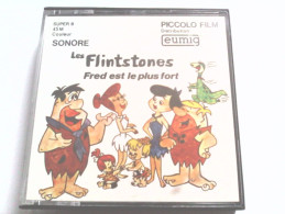 SUPER 8 - LES FLINTSTONES - FRED EST LE PLUS FORT - PICCOLO FILM - Pellicole Cinematografiche: 35mm-16mm-9,5+8+S8mm