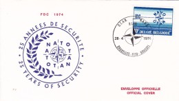 Belgique - FDC - 1971-1980