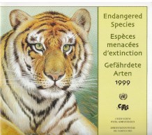 UN - United Nations "Endangered Species 1999" MNH Special Folder With New York/Geneva/Vienna Joint Issues - Gemeinschaftsausgaben New York/Genf/Wien
