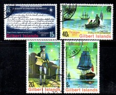 CI718 - GILBERT & ELLICE , Serie Completa Usata N. 48/51 - Gilbert- Und Ellice-Inseln (...-1979)