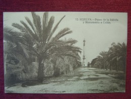 SPAIN / HUELVA / PASEO DE LA RÁBIDA / 1920 - Huelva