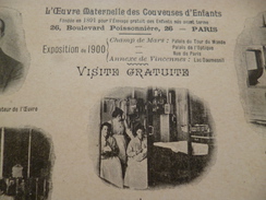 CPA 75 Paris Santé L'Oeuvre Maternelle Des Couveuses D'enfants 26 Boulevard Poissonnière - Salute, Ospedali