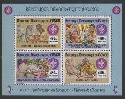 République Démocratique Du Congo - BL496 - Scouts - Hiboux - 2007 - MNH - Ongebruikt