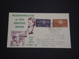 IRLANDE - Enveloppe 1 Er Jour Europa En 1960 - A Voir - L 2693 - FDC