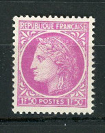 FRANCE -  MARIANNE DE MAZELIN - N° Yvert 679** - 1945-47 Ceres (Mazelin)