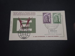 BELGIQUE - FDC Europa En 1956 Pour La France - A Voir - L 2707 - 1951-1960