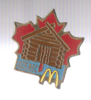 Pin's -  MAC DONALD'S MAC DO - QUEBEC -  (atrhus Bertrand) - McDonald's