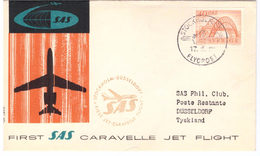 STORIA POSTALE - SVEZIA - SCANDINAVIA - STOCKHOLM - FIRST REGULAR POLAR JET FLIGHT - TOKYO - ANNO 1959 - - Autres & Non Classés