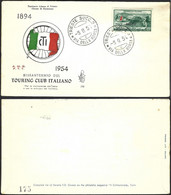 Fdc Venetia Ts 1954 230 Touring Club - Other & Unclassified