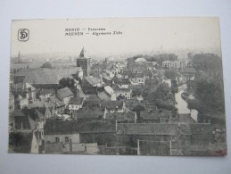 Menen , Menin, Carte  Postale, 1914/18  , 2 Scans - Menen