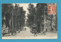 CPA 27 - Circulé - Le Cours Ragot Tramway SAINT-DENIS 93 - Saint Denis
