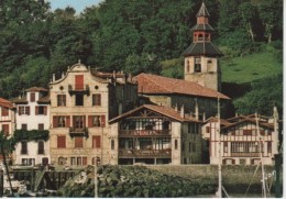 CIBOURE : A Gauche, La Maison Où Naquit Maurice Ravel (1875-1937) Et En Arrière Plan, L'Eglise De Ciboure - Ciboure