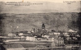 SOLIGNAC-SUR-LOIRE VUE GENERALE PRISE DE L´ANCIENVOLCAN DE COUCOURON AU 1 ER PLAN LA GARE - Solignac Sur Loire