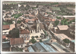 95   Garges Les Gonesse  Vue Panoramique Et L'eglise - Garges Les Gonesses