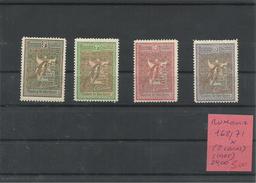 RUMANIA YVERT 168/71   MH  * - Ongebruikt