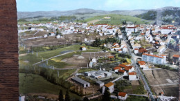 Delcampe - CPSM YSSINGEAUX 43 VUE GENERALE  ED CIM STADE ? - Yssingeaux