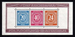 1946 - Alemania - Sc. B 294 - MNH - AL-035 - Nuevos