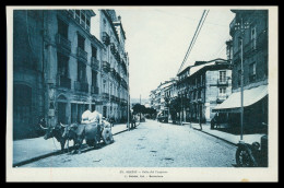 ORENSE - Calle Del Progresso ( Ed. L. Roisin Nº 43)  Carte Postale - Orense
