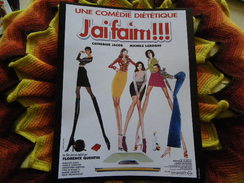 Affichette Couleur 30x24 J'AI FAIM !!! ... Laroque / Jacob ... - Cinema Advertisement