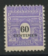 FRANCE - ARC DE TRIOMPHE - N° Yvert 705** - 1944-45 Triumphbogen