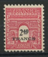 FRANCE - ARC DE TRIOMPHE - N° Yvert 710** - 1944-45 Arco Di Trionfo