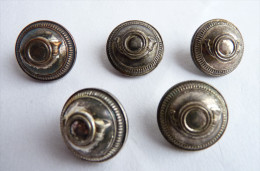 1 BOUTON D'OFFICIER DE CHASSEUR A PIED 1871 - 1914 CHOISISSEZ LE VOTRE Militaria - Boutons