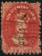 Pays : 461,1 (Tasmanie)  Yvert Et Tellier N° :   16 A (A) (o) - Usati