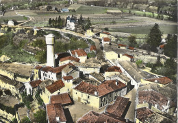 CPSM Laroque-Timbaut Place De L'Horloge Et Le Château - Laroque Timbault