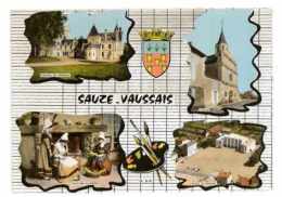 CPSM 79 SAUZE-VAUSSAIS MULTIVUE - Sauze Vaussais