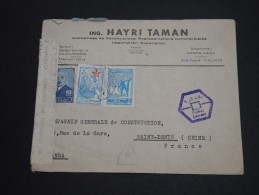 TURQUIE - Enveloppe De Istambul Pour La France Avec Contrôle Postal - A Voir - L 2804 - Lettres & Documents