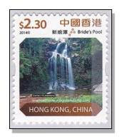 Hong Kong Hongkong 2014 Waterfall Wasserfall Bridge's Pool MNH ** - Unused Stamps