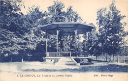 80-LE CROTOY-LE KIOSQUE AU JARDIN PUBLIC - Le Crotoy