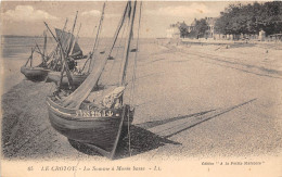 80-LE CROTOY- LA SOMME A MAREE BASSE - Le Crotoy