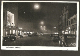 Neumünster. Kühberg Bei Nacht. KINO CAPITOL-KARSTADT-V.W. KÄFER - Neumuenster