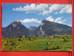 Aeschi Bei Spiez (BE) - Panorama Gegen Sigriswiler Rothorn Und Niederhorn - Sigriswil