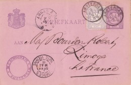 Pays Bas - Entiers Postaux - Postal Stationery