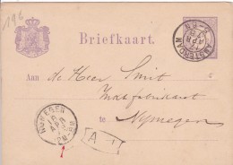 Pays Bas - Entiers Postaux - Postal Stationery