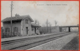 En L'état CPA 93 BOBIGNY - Station De La Grande Ceinture * Rail Chemin De Fer Gare Ferroviaire - Bobigny