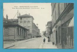 CPA 4821- écrite Les Ecoles Rue Marcelin Berthelot MONTREUIL-SOUS-BOIS 93 - Montreuil