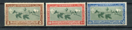 Egypte *  N° 115 à 117 - Conf. Du Coton - Unused Stamps