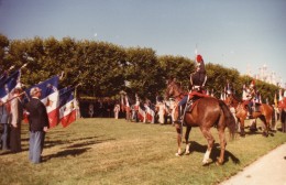 PHOTO 360 - MILITARIA - Photo Originale 13,5 X 9 - Cérémonie Militaire Au Chateau De CHAMBORD - Gardes Forestiers BLOIS - Guerra, Militari